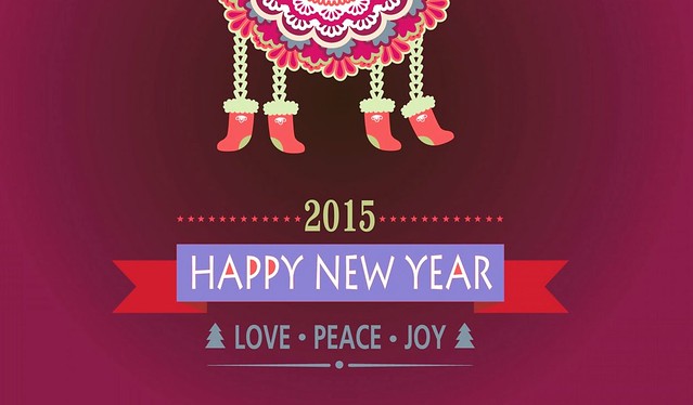 Happy New Year 2015 Love Peace Joy Quotes Wallpaper - Stylish HD Wallpapers