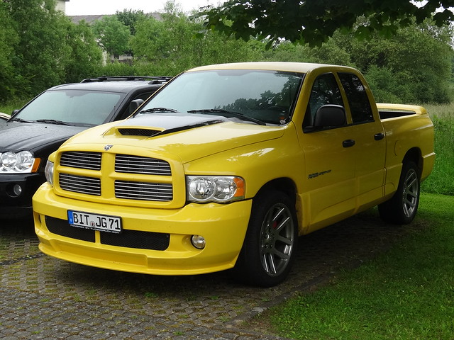 germany deutschland pickup dodge ram bitburg yellowfever srt10 2014