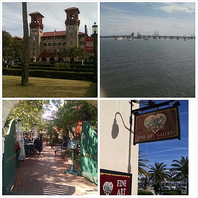 Some views of St. Augustine, FL. Winding down our trip. Will stop in Richmond for the Oscars. Then home. #travel #staugustine #florida #photographs