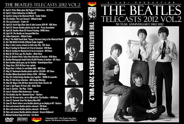 The Beatles Telecasts 2012 Vol 2