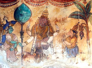 India - Tamil Nadu - Thanjavur - Brihadeshvara Temple - Fresco - 6