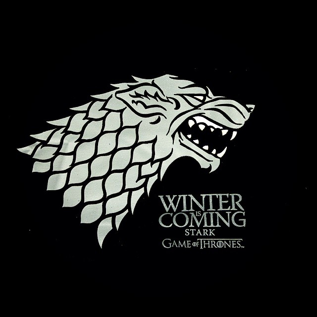 Spent the last two weeks binge-watching Seasons 1-4 of Game of Thrones. Im hooked! Cant wait until Season 5 in April. I havent been on the edge of my seat watching a TV show since Breaking Bad. May check out George R.R. Martins novels. #GameOfThrones
