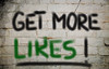 Get More Likes Concept