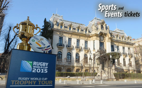 Rugby World Cup 2015 Trophy Tour reached in Romania