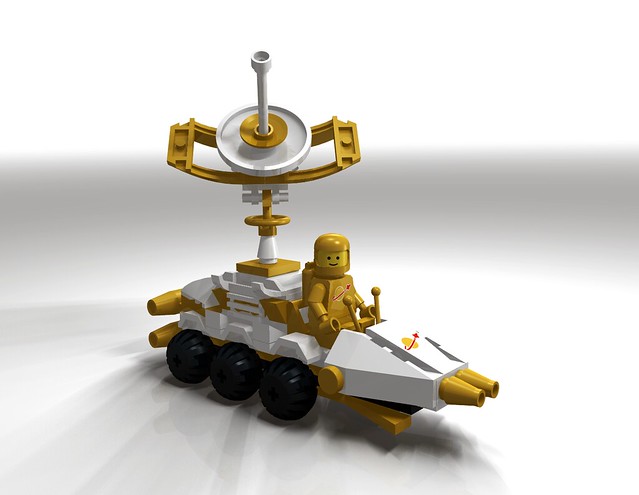 This Rover is Blue and Black.