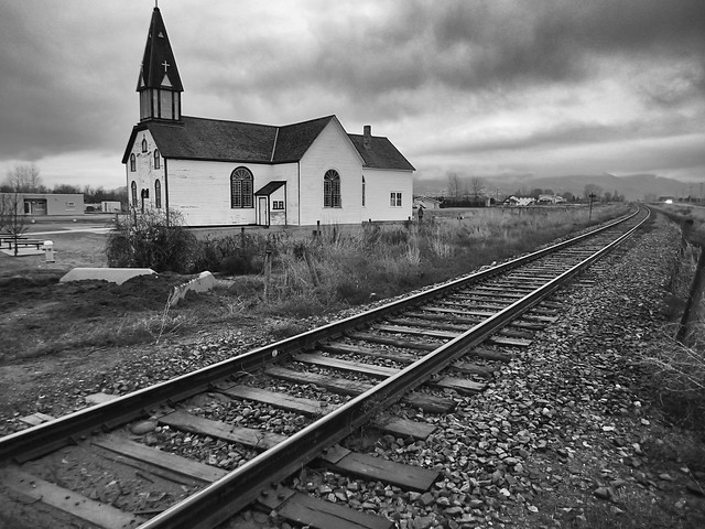 2014/365/40 The Old Church Down By The Railroad Tracks