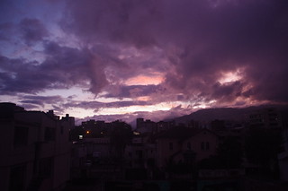 Sunset, Quito, Ecuador