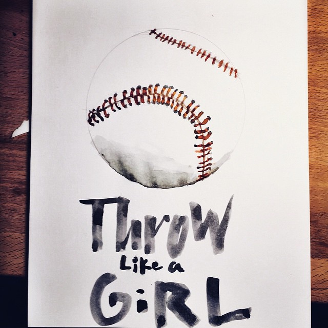 This is dedicated to MoNe Davis, a 13-year-old girl who throws 70 mph fastballs!  Thats what I call throwing like a girl! :-) #blackhistory #blackhistorymonth  #day51 #VSCOcam #challenge #365 #project365 #dailypic #practice #practicemakesperfect #type #