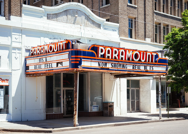 Paramount Theatre (1918), view03, 258 Yazoo Avenue, Clarksdale, MS, USA