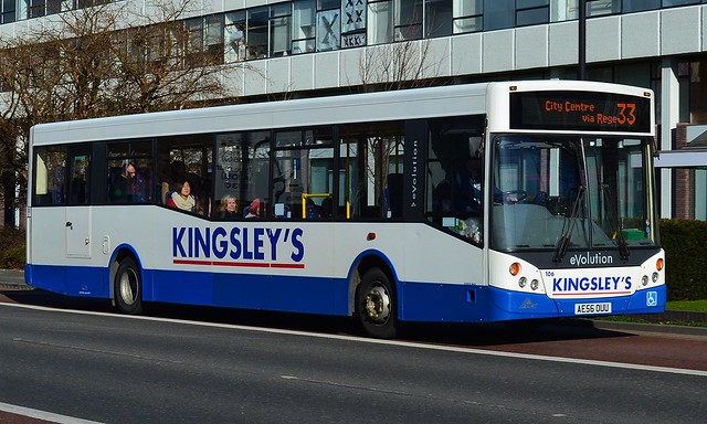 Kingsleys Coaches of Birtley: 106 / AE56OUU