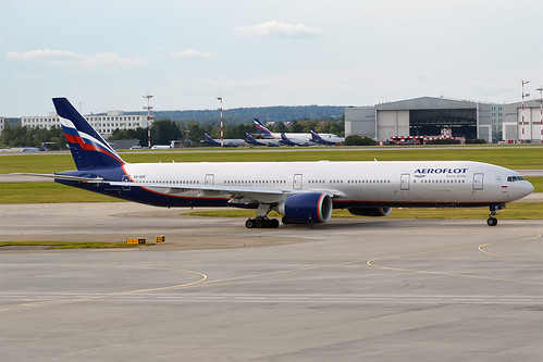 Aeroflot, VQ-BQF, Boeing 777-3M0 ER ©  Anna Zvereva