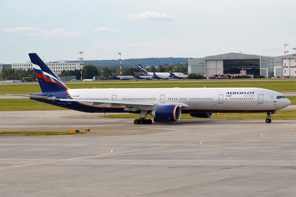 : Aeroflot, VQ-BQF, Boeing 777-3M0 ER