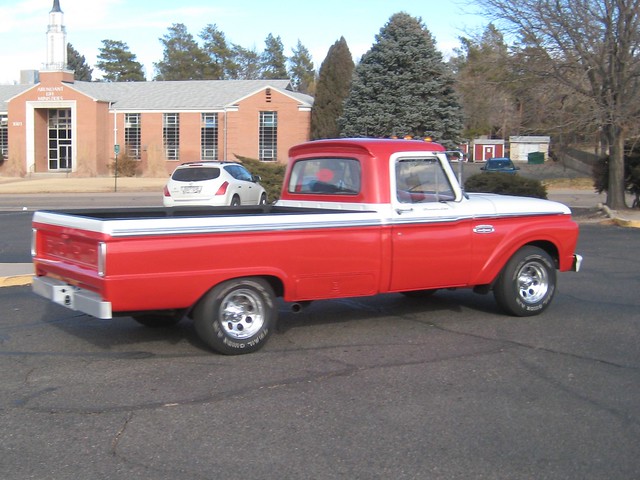 ford truck pickup sixties longbed
