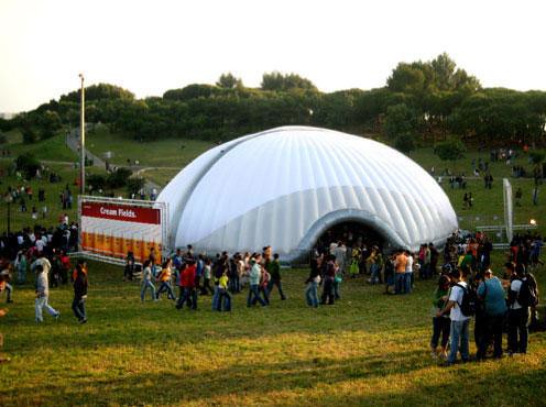 Inflatable Structures at Festivals