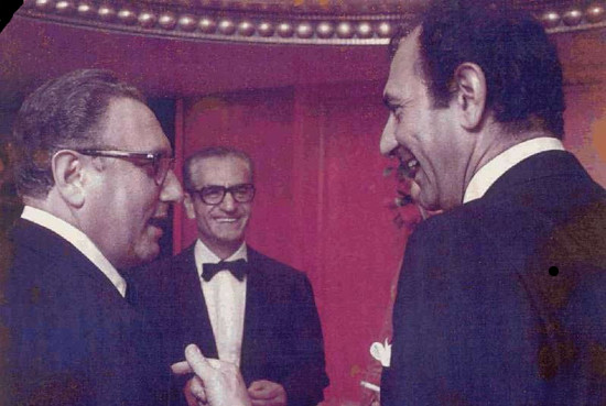 62 Henry Kissinger Secretary of State, Shah of Iran and Ambassador Ardeshir Zahedi 1973