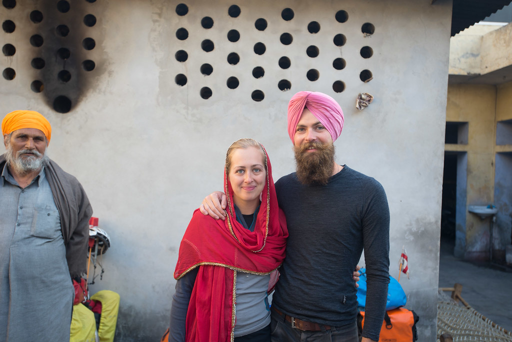 A Sikh couple