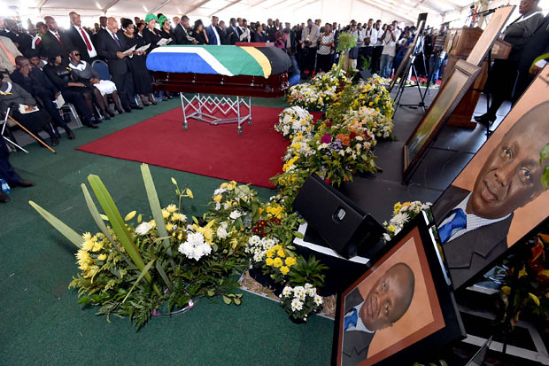 Funeral of Minister Collins Chabane, 21 Mar 2015