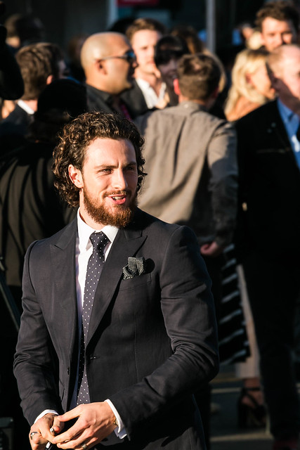 Aaron Taylor-Johnson at Avengers Age Of Ultron preimere
