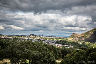 View from Craigmiller Castle, Edinburgh