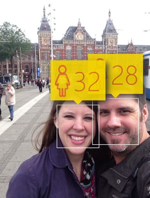 Definitely not an accurate app but very flattering! how-old.net