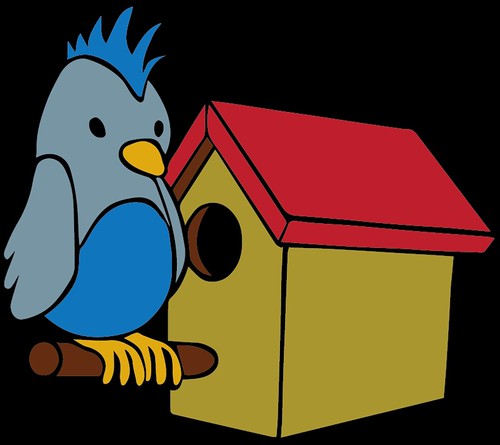 bird with house