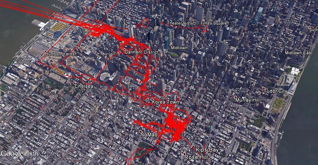 March 2015 My Tracks (Midtown)