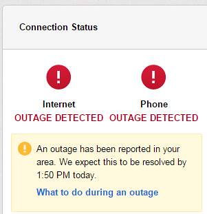 Uh-Oh - COMCAST internet is out in my neighborhood. And son Sam Louderback has a day off from school. I dont even need to click on the blue link below - obviously the appropriate activity is to PANIC!!!!!