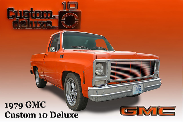 orange truck utility pickup missouri independence 1979 gmc carshow 79 generalmotorscorporation custom10deluxe nolandroadbaptistchurch legendsofthepast