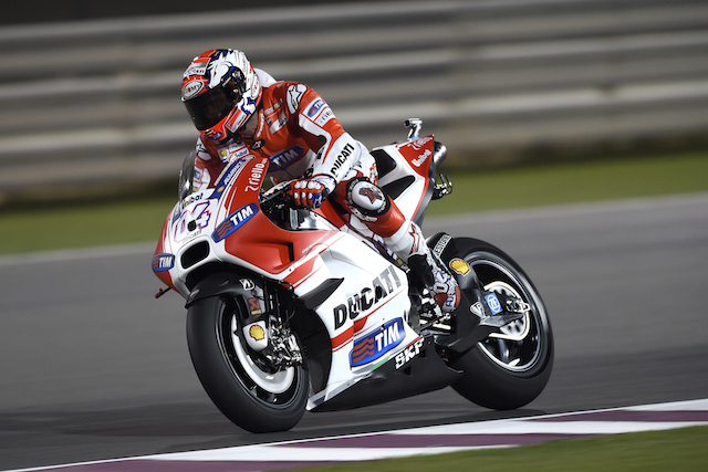 Ducati Desmosedici GP15 at Qatar MotoGP