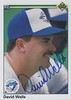 1990 Upper Deck - David Wells #30 (Pitcher) - Autographed Baseball Cards (Toronto Blue Jays)