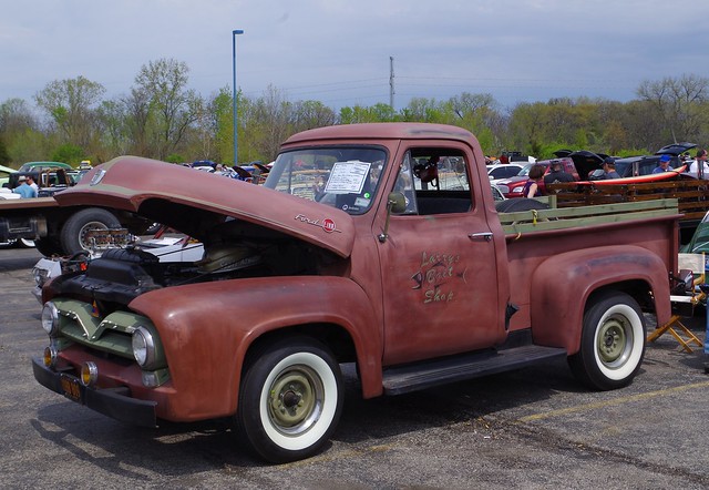 ford 1955 pickup f100 carshow fordtruck 2015 lasalleillinois 1955fordf100 jcwhitneycarshow