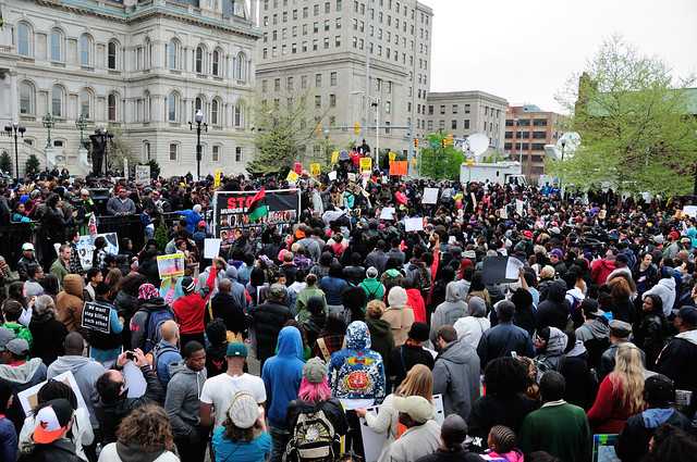 Justice for FREDDIE GRAY: Baltimore Rallies for Justice in the Death of FREDDIE GRAY, Baltimore, Maryland, Saturday, April 25, 2015.