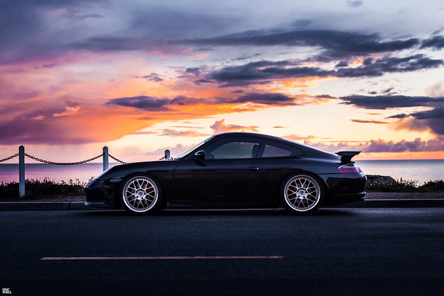 sunset storm black beach golden track low 911 wide 1999 na turbo porsche hour static 1997 1998 lowered stance 996