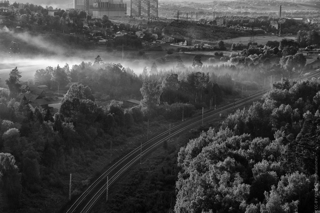: Fog Over Railway