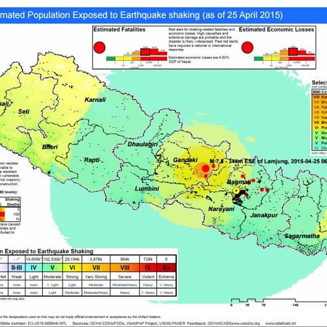 Acının,Sabrın,Şükrün,İbretin,Tedbirin,Duanın diğer adı ! #Nepal de depremin bilançosu ağır! Ölü sayısı her geçen dakika artıyor.