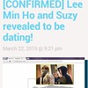 @allkpop: [CONFIRMED] Lee Min Ho and Suzy revealed to be dating! http://t.co/iC9FB1fNW8 http://t.co/lsgNVdO4pU” ha..ha..ha..dapet bekas KSH.