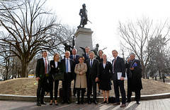 European Council President Donald Tusk Visits Washington DC
