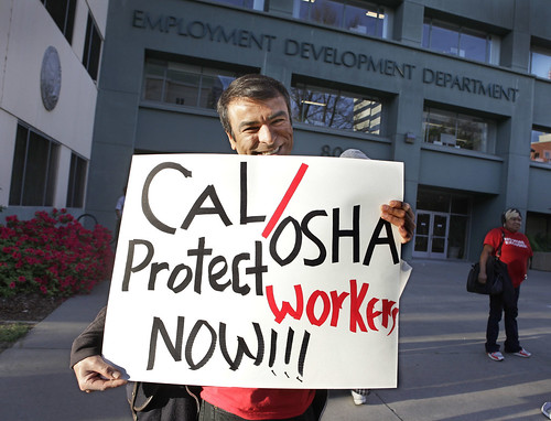 Protesta de Cal/OSHA (3/19/15)