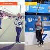 a year ago and yesterday 🏁 #NASCAR #autoclub400 #NASCARGoesWest #timehop