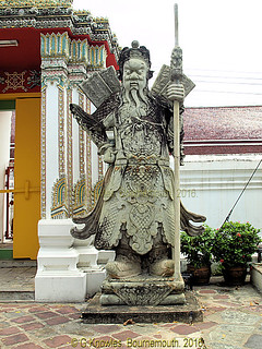 Bangkok, Phra Nakhon District,Sanam Chai road, Wat Pho Temple, Bangkok, Thailand.