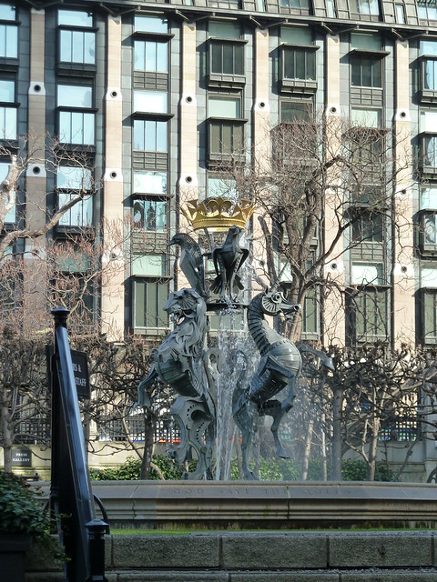 Sculpture in the Palace Yard