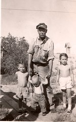 Summer vacation with Grandpa - Jensen, UT summer 1955