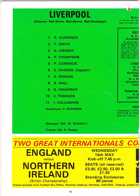 Liverpool vs Newcastle United - 1974 FA Cup Final - Page 12