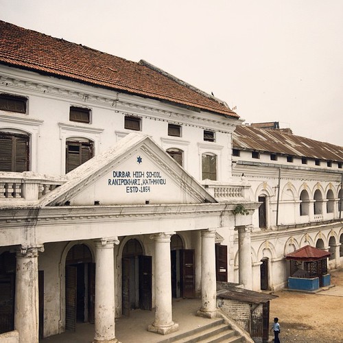   2009        ... #Travel #Memories #2009 #Kathmandu #Normal #Life #School #Old #Building #Lonely #Child #PrayForNepal ©  Jude Lee