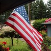 Photo 365: May 25 - Proud to fly the flag in front of our home in honor of those who have made the ultimate sacrifice for our freedom.  Happy Memorial Day! #Photo365 #CanonEosRebelSL1 #memorialday