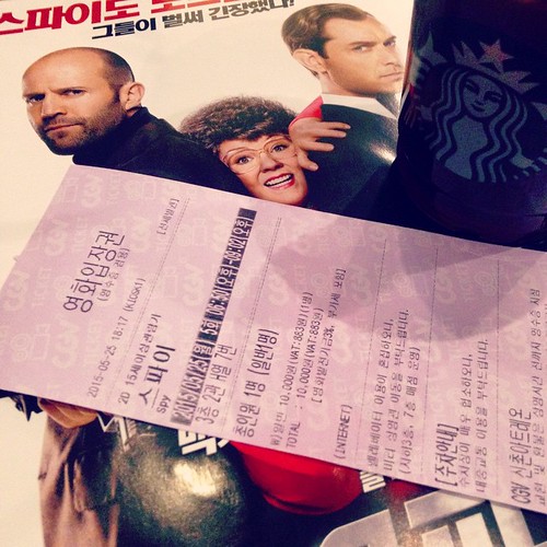  ...       ... #Movie #Spy #Ticket #Coffee ©  Jude Lee