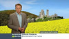 ITV Meridian Tonight weather picture - Corfe Castle - 20.04.15