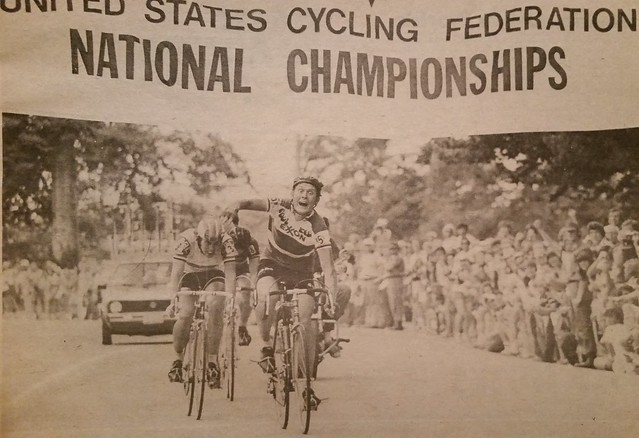 Wayne Stetina wins 1976 U.S. National Road Championship