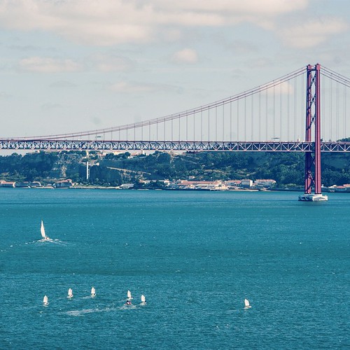       ... 2012     #Travel #Lisbon #Lisboa #Portugal #2012 #Memories #Atlantic #Sea #Bridge #Boats #Sky ©  Jude Lee