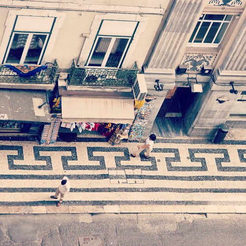       ... 2012     #Travel #Lisbon #Lisboa #Portugal #2012 #Memories #Street #Tile #Pattern ©  Jude Lee